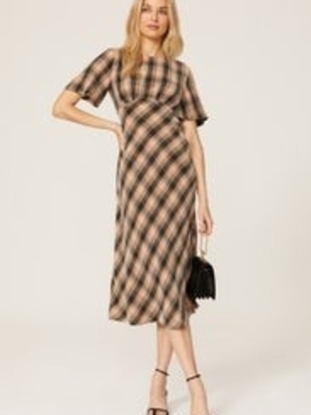 THIRD FORM Checking Out Bias Dress 4